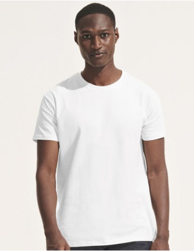 SOL-04728-Unisex Round-neck Tee-Shirt Titan